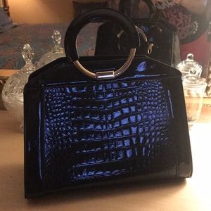 Very nice black patent leather bag